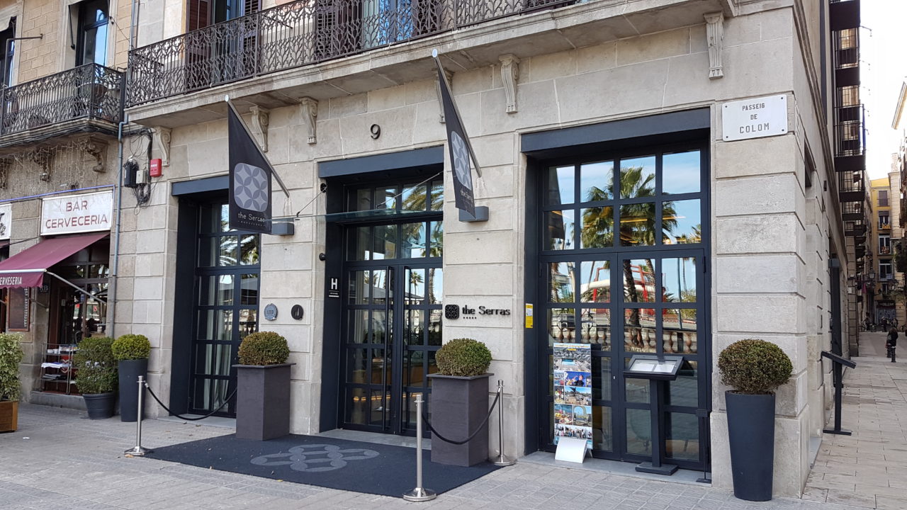 The Serras Hotel Barcelona Entrance