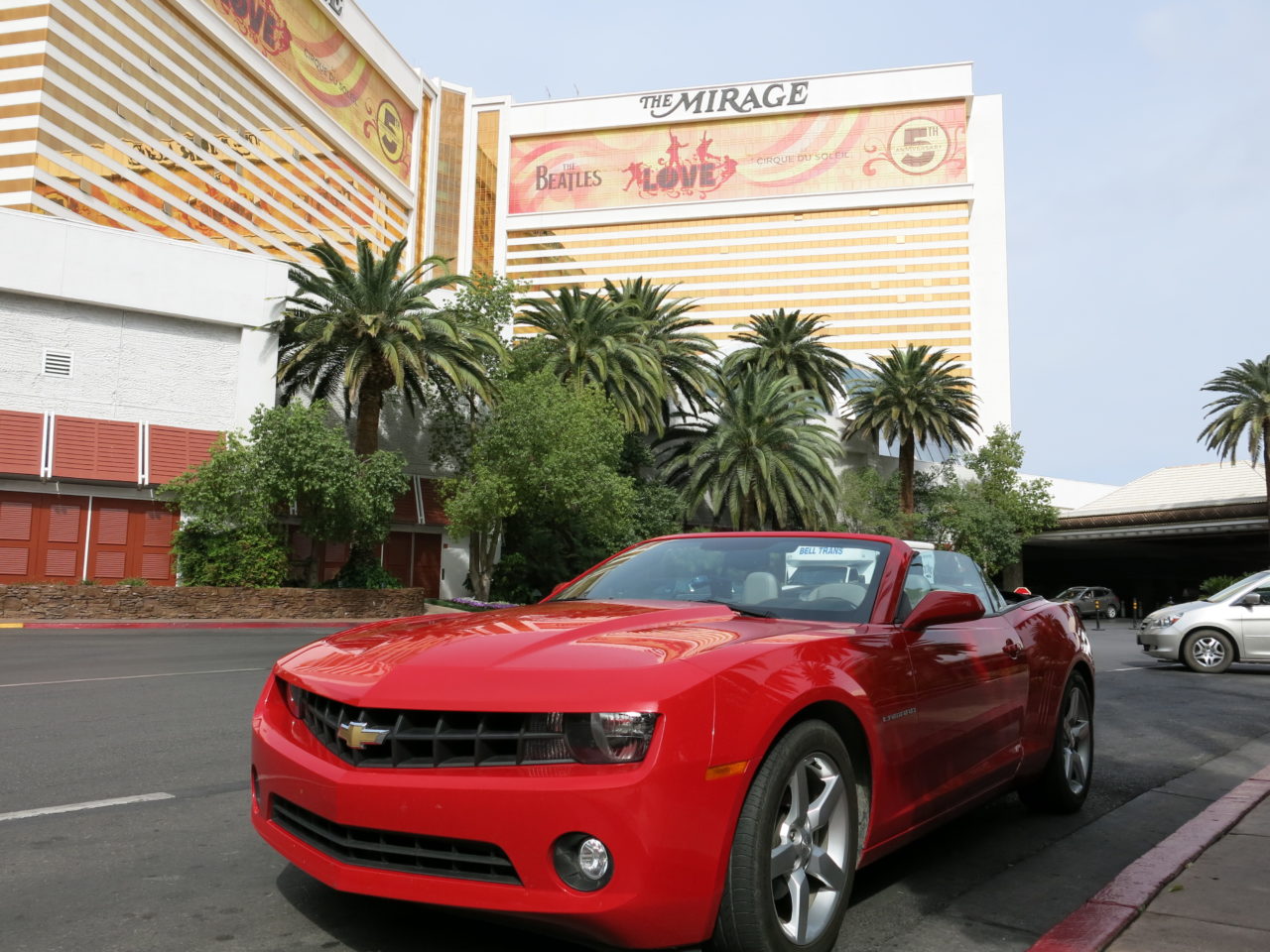 Convertible Car Las Vegas Strip