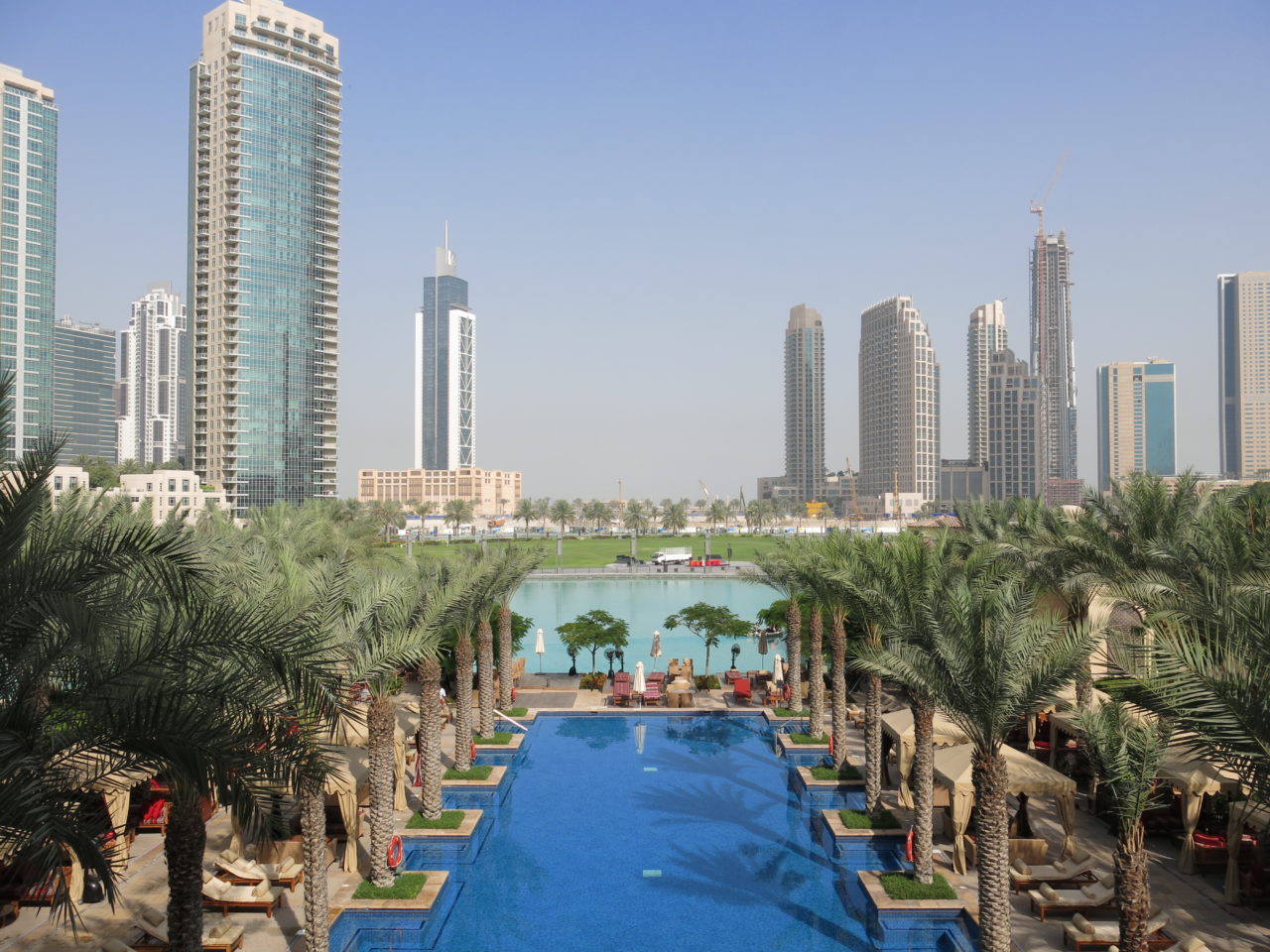 The Palace Downtown Dubai Pool