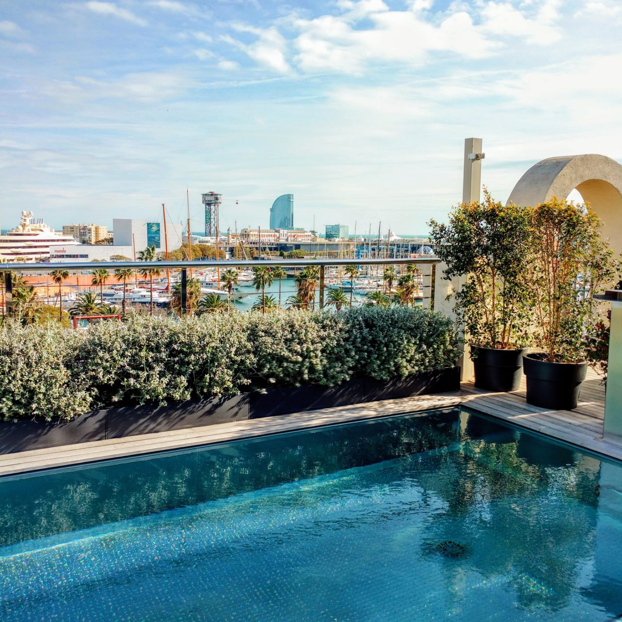 The Serras Hotel Barcelona Rooftop Pool