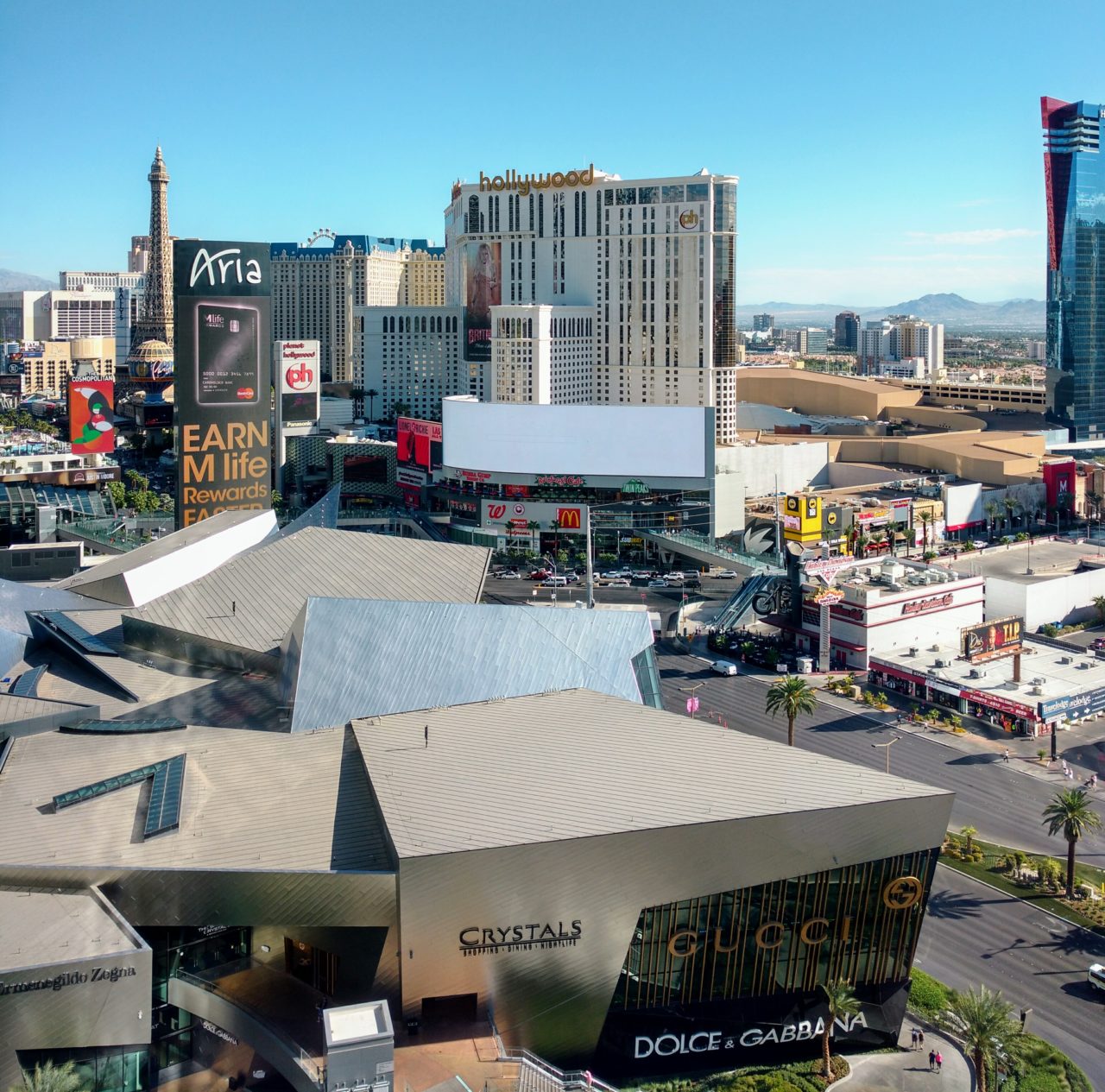 Las Vegas Crystal Mall Shops