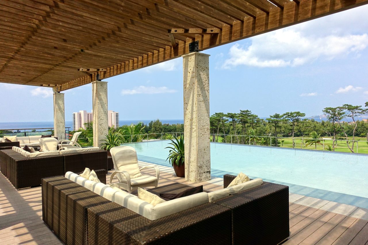 Ritz Carlton Okinawa Lobby Lounge Terrace