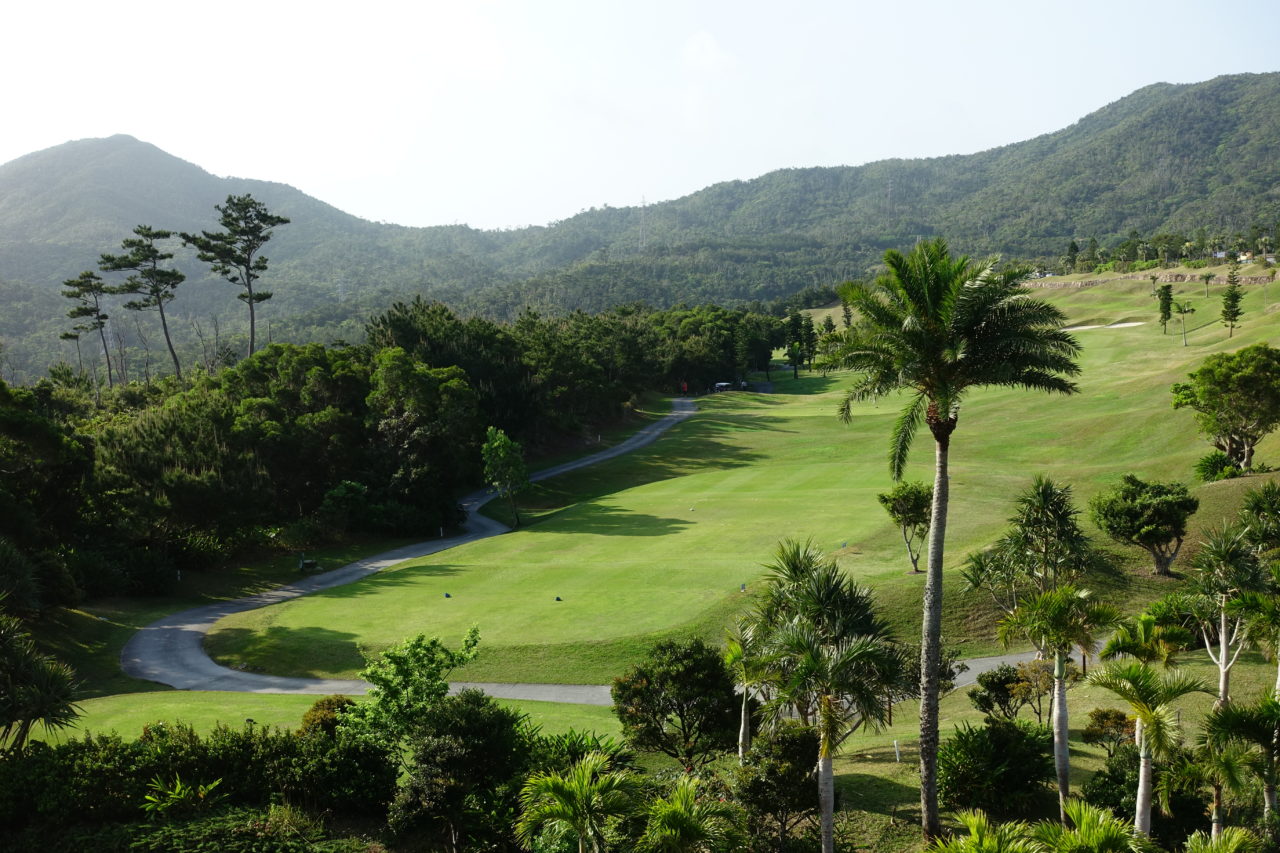 Ritz Carlton Okinawa golf course and garden