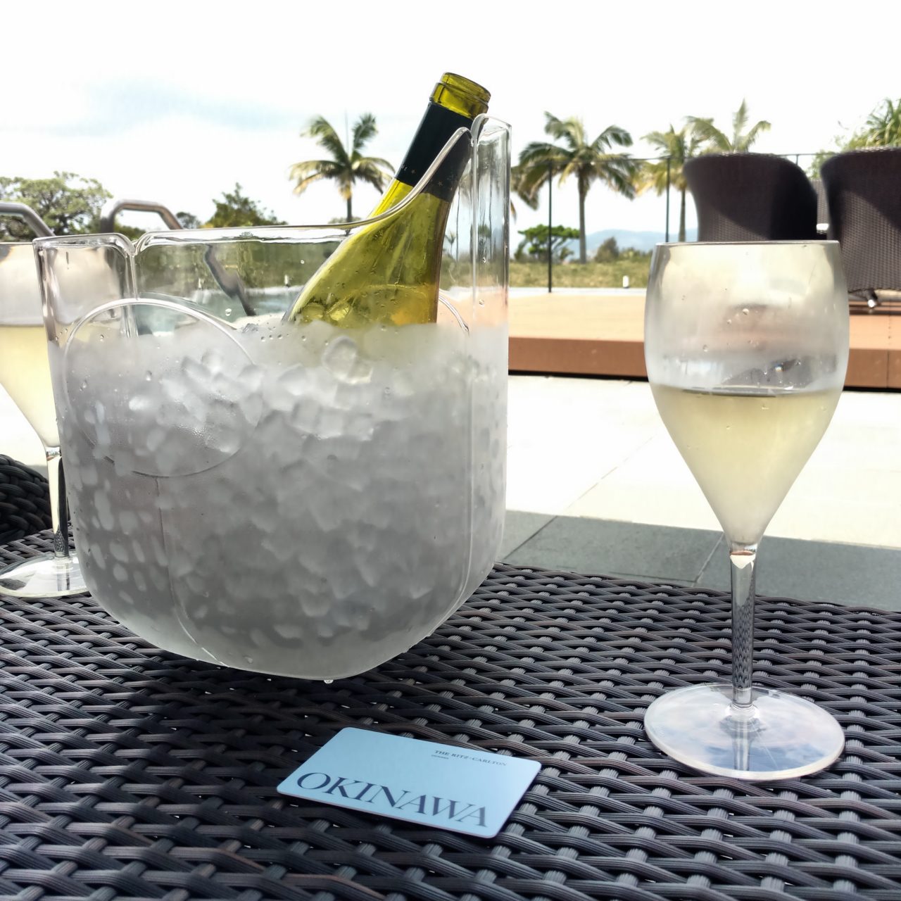 Ritz Carlton Okinawa pool drinks