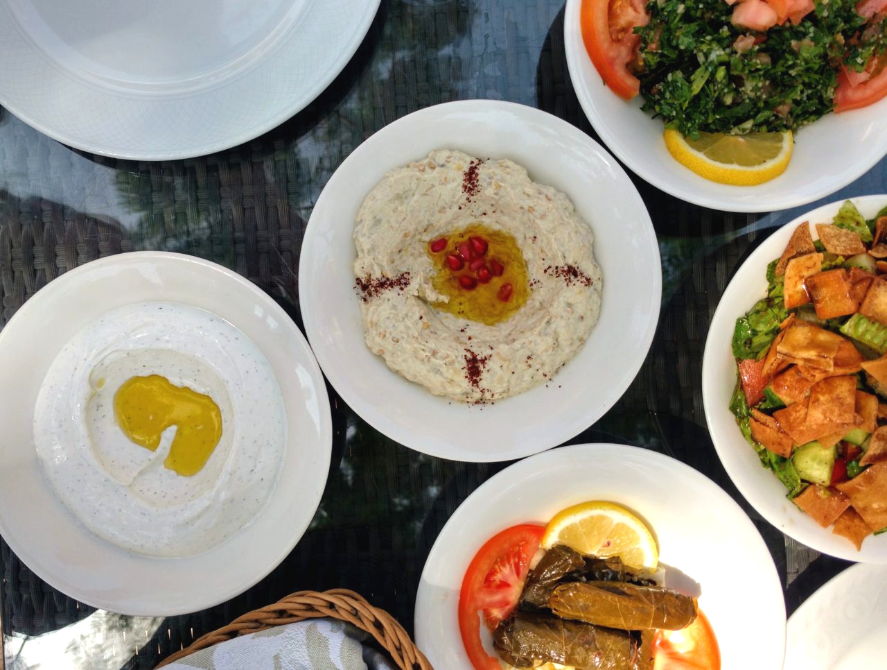 Dubai Mezze Platter