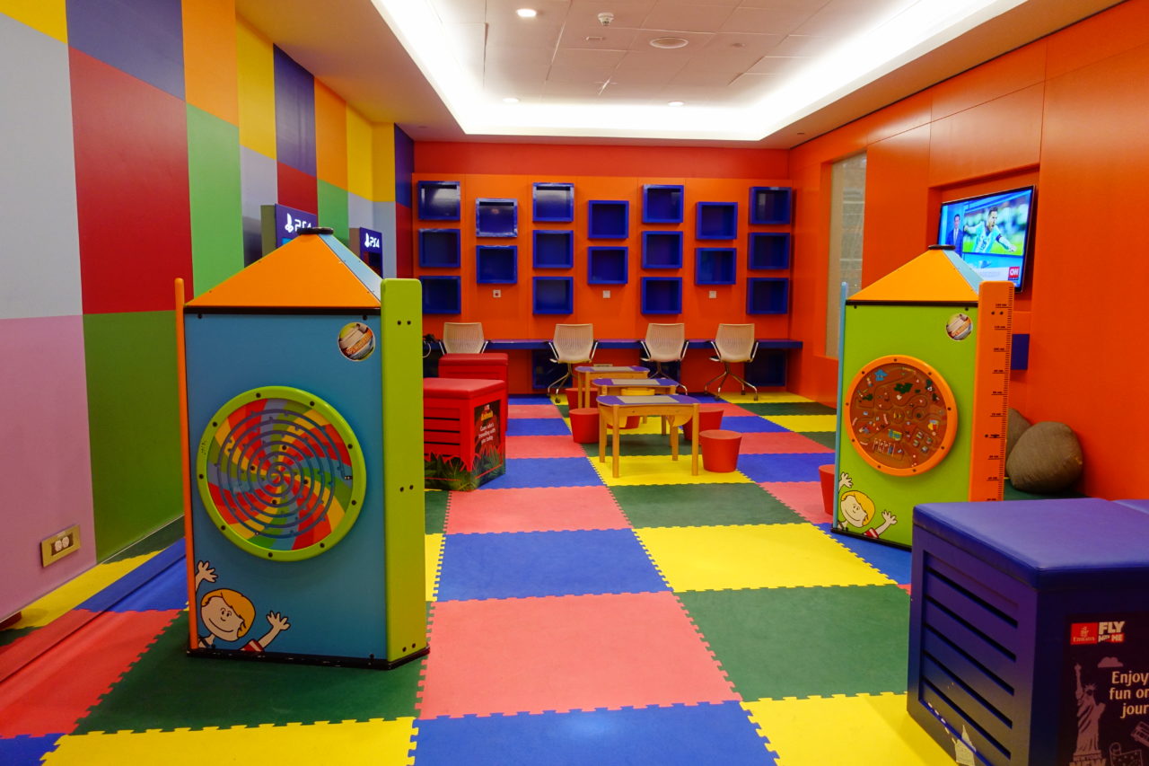 Kids playground Emirates lounge