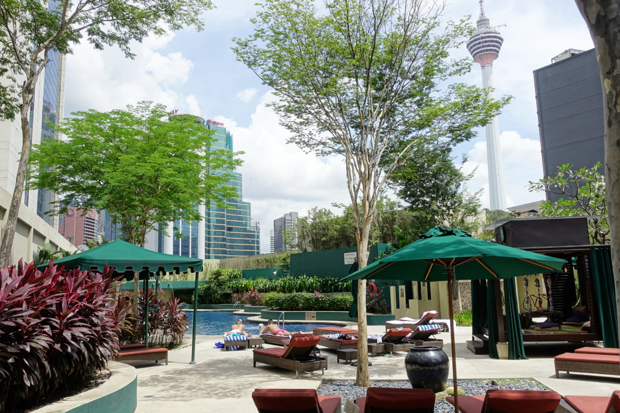 Sheraton KUL pool deck