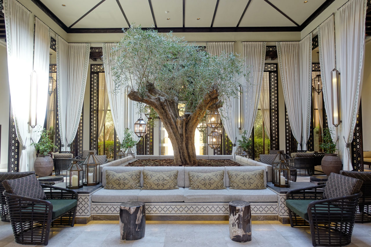 Ritz Carlton Al Wadi tree