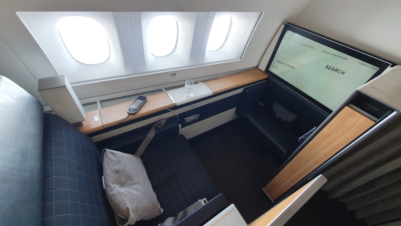 Swiss First Class review - Passport & Palmtree