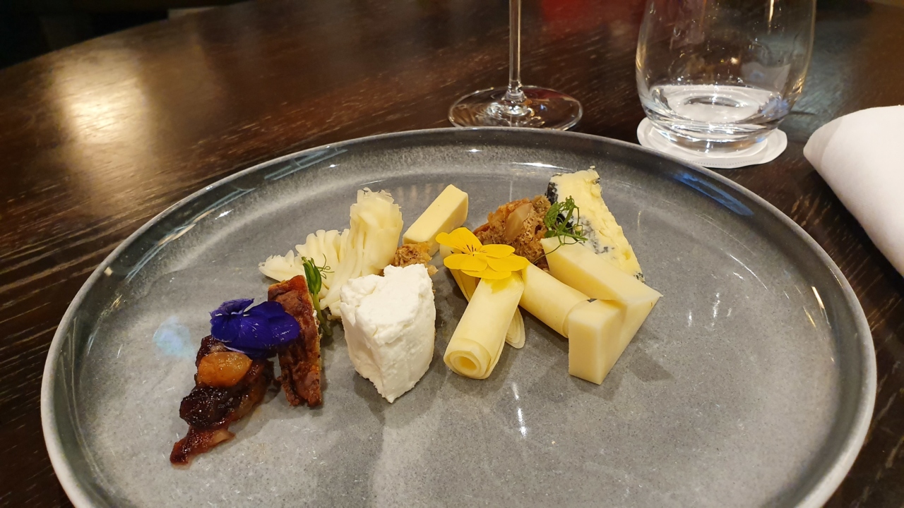 Swiss cheese board